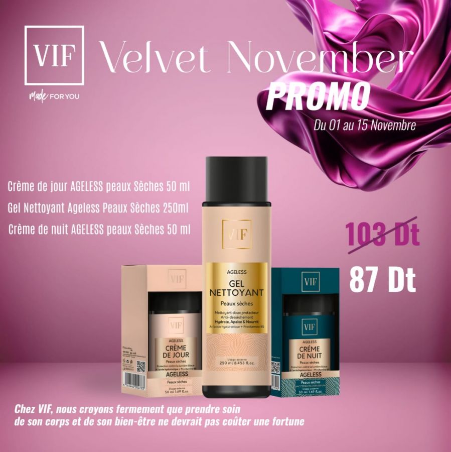 Pack Ageless visage pour peaux seches