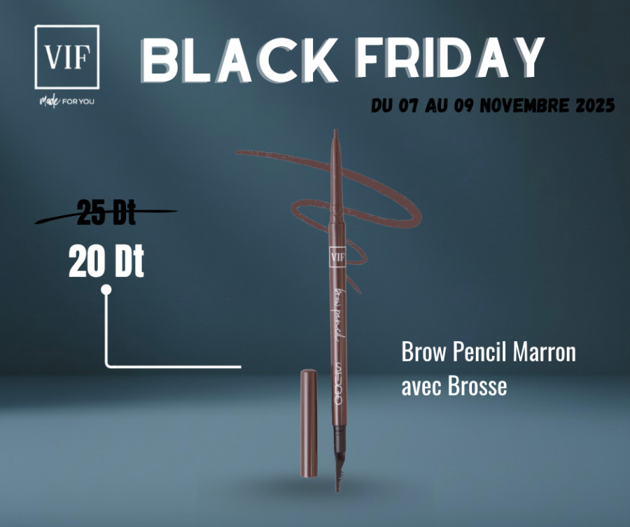 Brow Pencil Marron avec Brosse