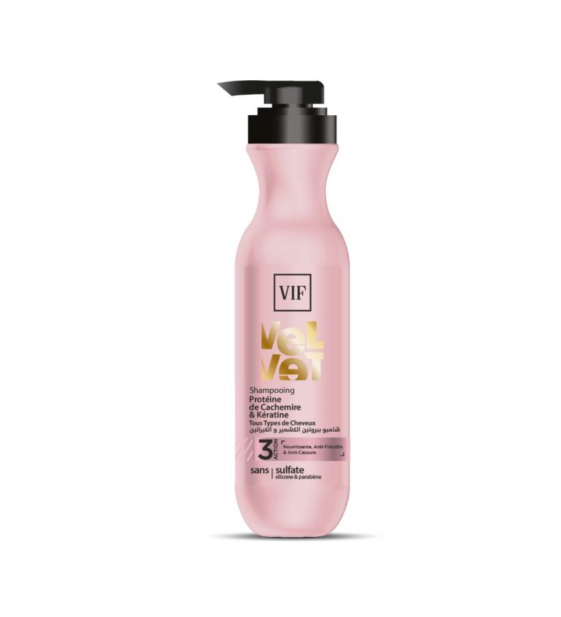 Shampoing Velvet Tous Types De Cheveux 1 litre