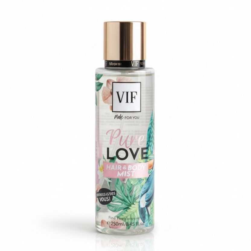 Brume de corps et cheveux Pure Love 250 ml