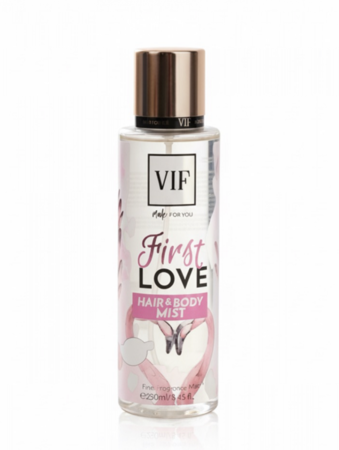 Brume de corps et cheveux First Love 250ml