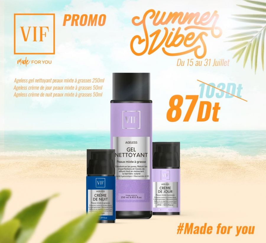 Pack Ageless pour vissage peaux mixte à grasses