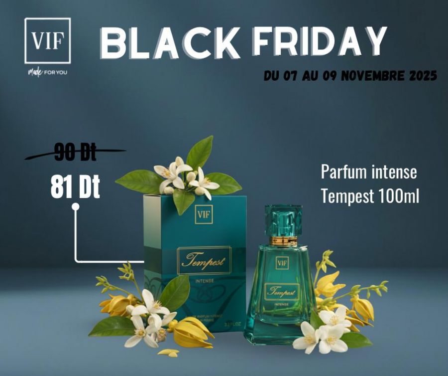 Parfum intense Tempest 100ml