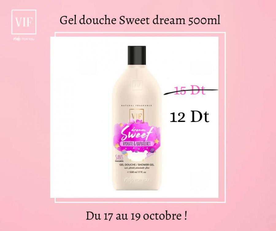 Gel douche Sweet Dream 500ml