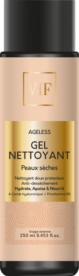 Ageless gel nettoyant peaux sèches 250ml