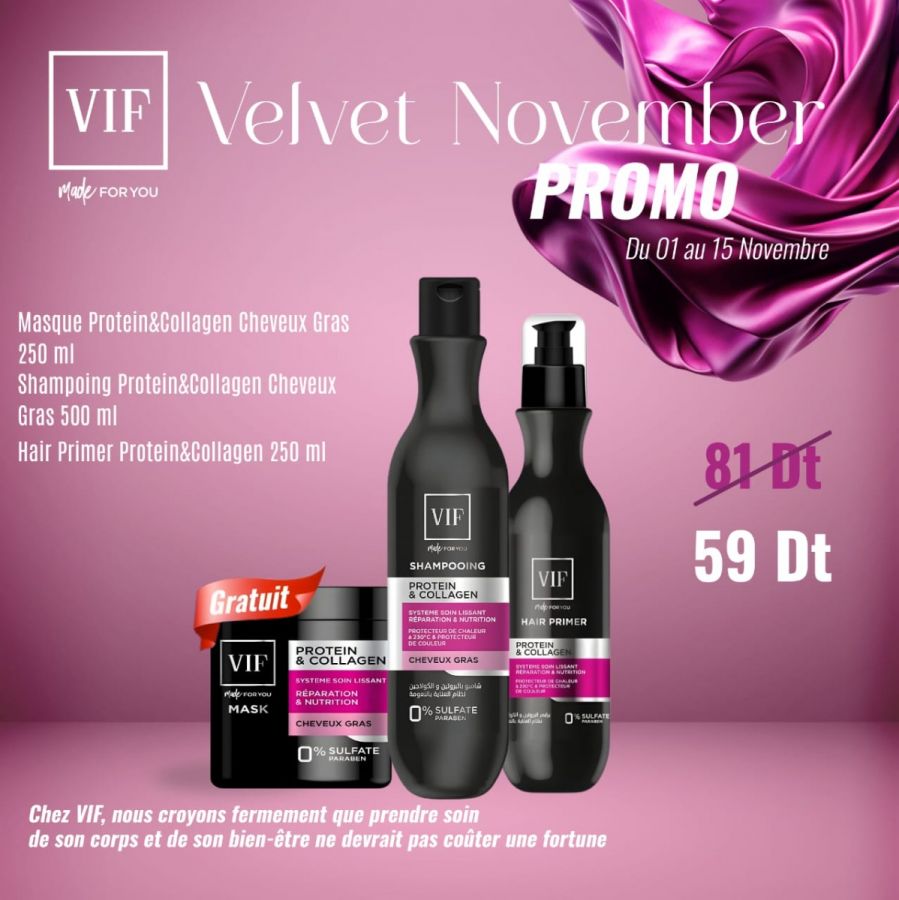 Pack Protein & collagen pour cheveux gras