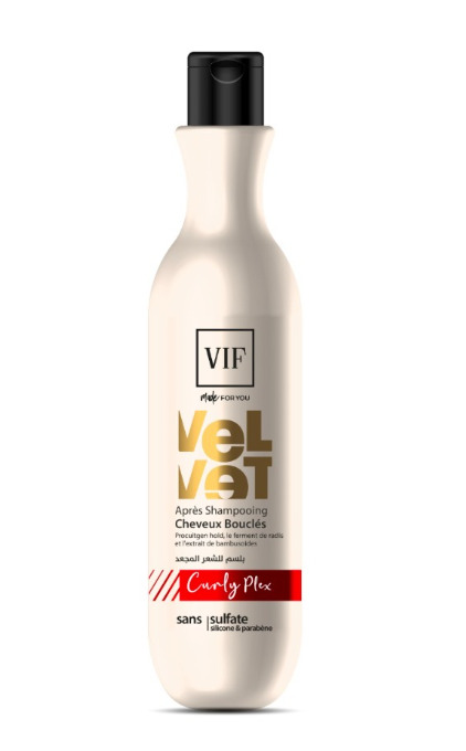 Après Shampoing Velvet Curly Plex Cheveux Bouclés500 ml