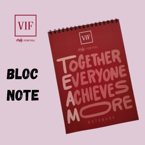 BLOC NOTE VIF