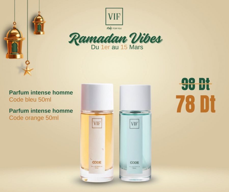 Pack Parfum Code Bleu - Code Orange