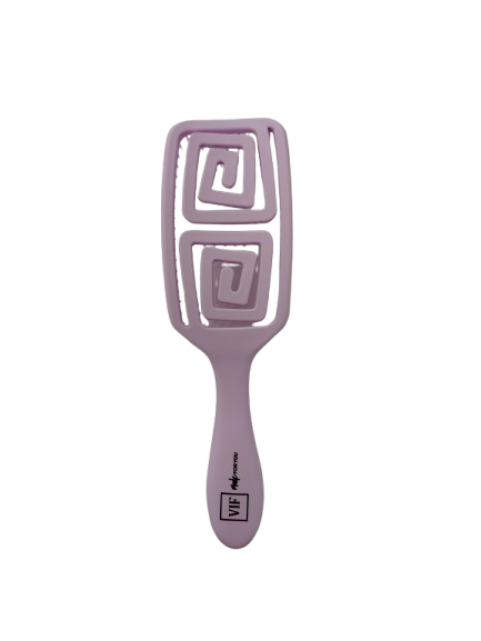 Brosse Squelette Flexible Rose Violet