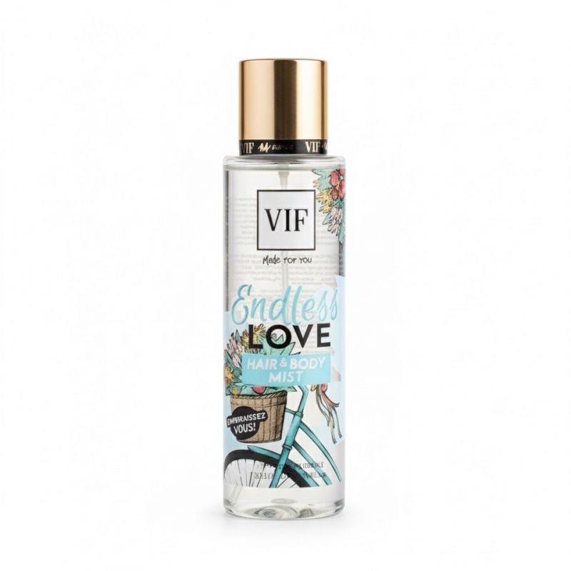 Brume de corps et cheveux Endless Love 250ml