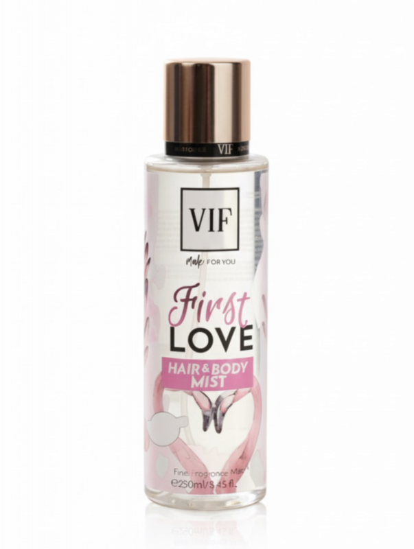Brume de corps et cheveux First Love 250ml