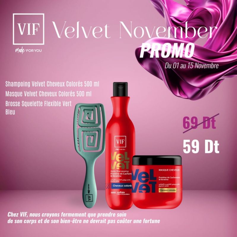 Pack Shampoing et Masque pour cheveux colore - Brosse vert bleu