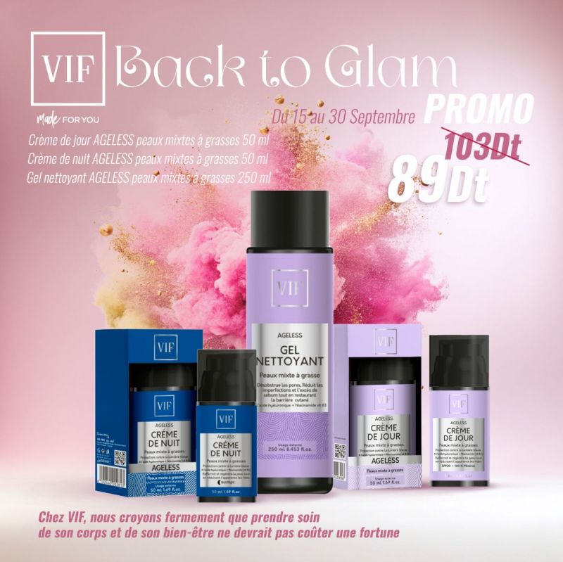 Pack Ageless pour peaux mixtes a grasses