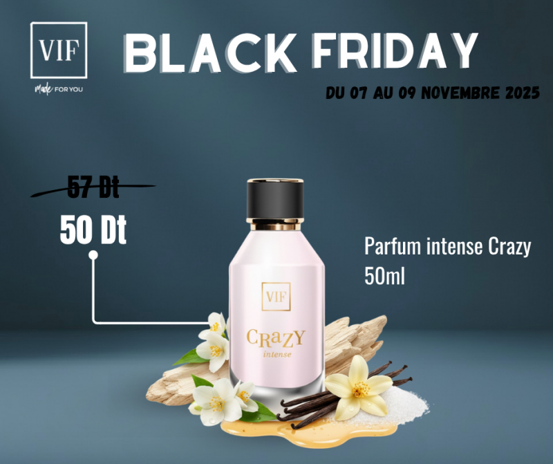 Parfum intense Crazy 50ml