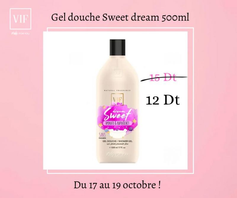 Gel douche Sweet Dream 500ml