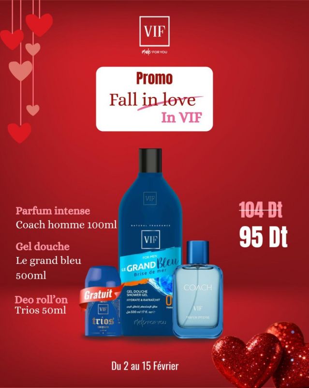 Pack Parfum coach 100ml - Roll'on trios - Gel douche grand bleu