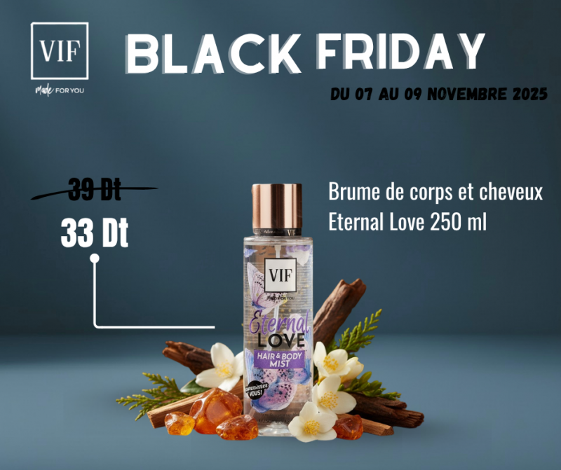 Brume de corps et cheveux Eternal Love 250 ml
