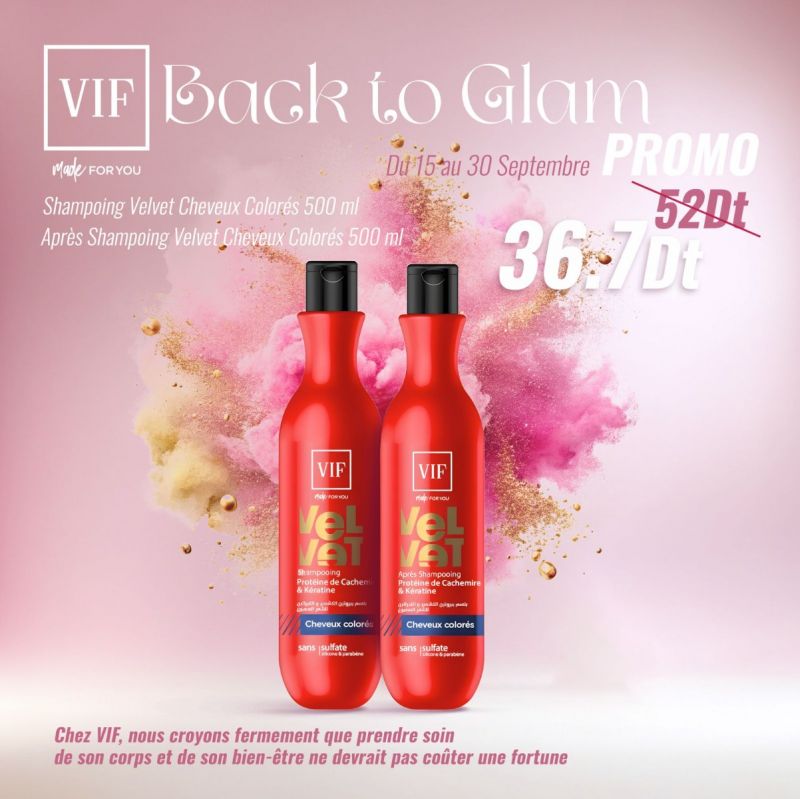 Pack cheveux coloré Shampoing - Apres shampoing