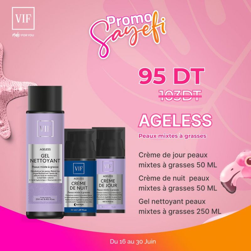 Pack AGELESS peaux mixtes à grasses