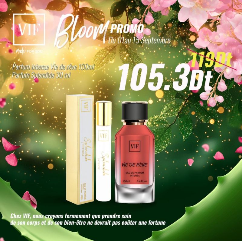 Pack Brume de corps cheveux Vie de reve 150ml - Parfum Splendide 30ml
