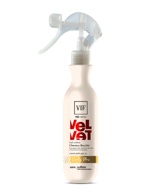 Gel Creme Velvet Curly Plex cheveux Bouclés 250ml