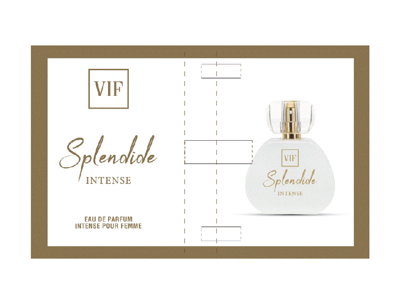 Testeur parfum intense Splendide 3ml