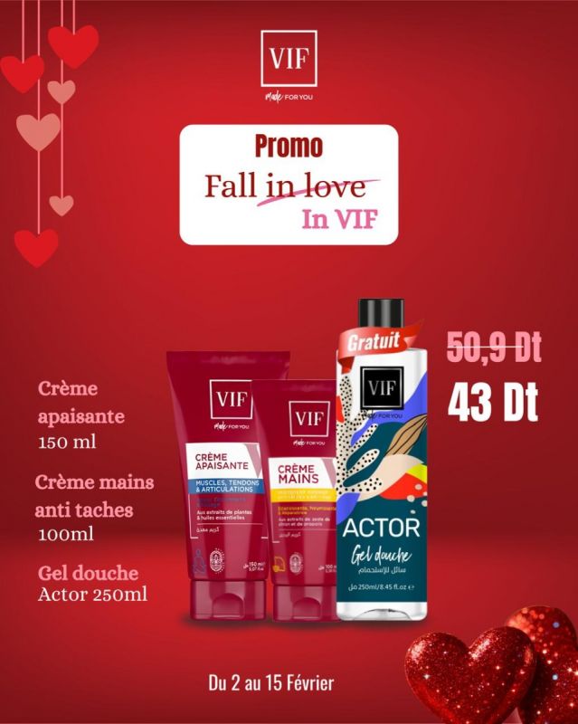 Pack Creme apaisante 150ml - Creme mains 100ml - Gel douche actor 250ml