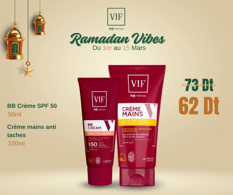 Pack BB creme spf50 - Creme a mains anti tache 100ml