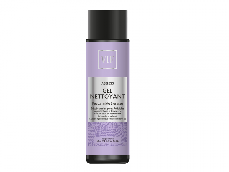 Ageless gel nettoyant peaux mixte à grasses 250ml