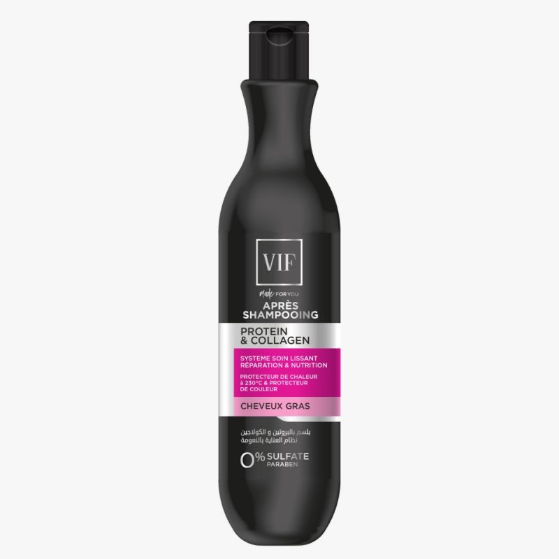 Après Shampoing Protein&Collagen Cheveux Gras 500 ml