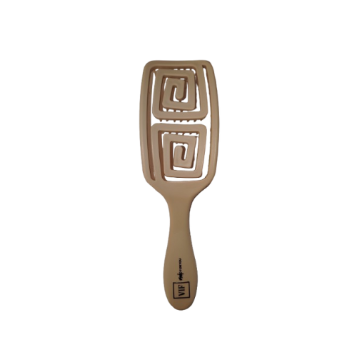 Brosse Squelette Flexible Beige Ecru