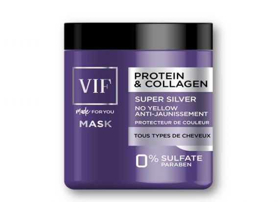 MASQUE Super Silver protecteur de couleur pour tous types de cheveux 250ml